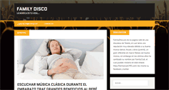 Desktop Screenshot of familydisco.es